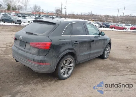 2016 Audi Q3 2.0T Premium Plus из США, поврежденный, VIN WA1GFCFS9GR018228